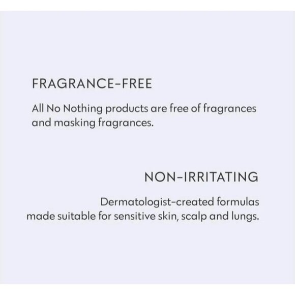 No Nothing Four Seasons Sensitive Dry Shampoo Foam New - Picture 6 of 7